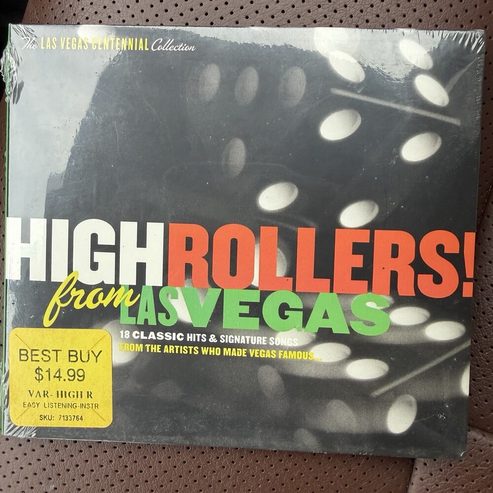 High Rollers! From Las Vegas Peggy Lee, Dean Martin, Louis Prima 18 Hits SEALED
